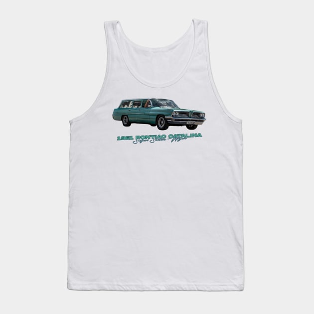 1961 Pontiac Catalina Safari Wagon Tank Top by Gestalt Imagery